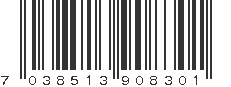 EAN 7038513908301