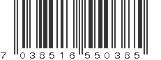 EAN 7038516550385