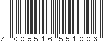 EAN 7038516551306