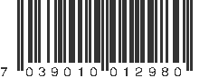 EAN 7039010012980