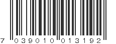 EAN 7039010013192