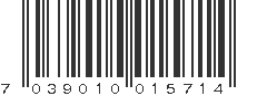EAN 7039010015714
