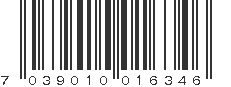 EAN 7039010016346