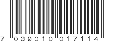 EAN 7039010017114