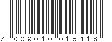 EAN 7039010018418