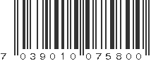 EAN 7039010075800