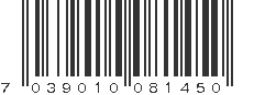 EAN 7039010081450