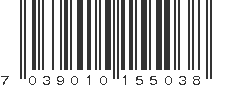EAN 7039010155038