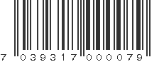 EAN 7039317000079