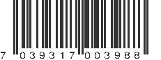 EAN 7039317003988
