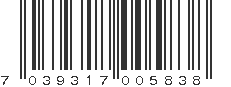 EAN 7039317005838