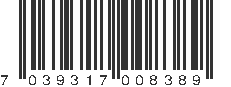 EAN 7039317008389