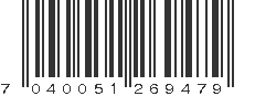 EAN 7040051269479