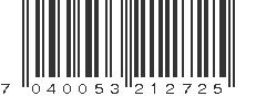EAN 7040053212725