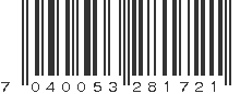 EAN 7040053281721