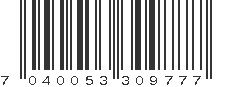 EAN 7040053309777