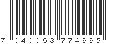 EAN 7040053774995