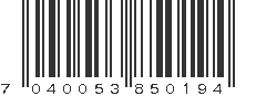 EAN 7040053850194