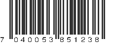 EAN 7040053851238