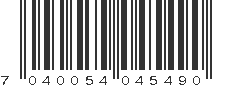 EAN 7040054045490