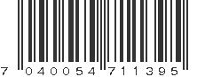 EAN 7040054711395