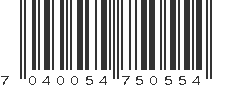 EAN 7040054750554