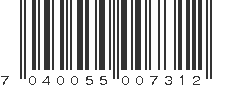 EAN 7040055007312