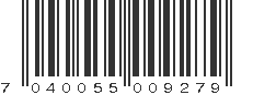 EAN 7040055009279