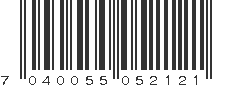 EAN 7040055052121