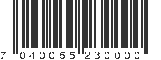 EAN 7040055230000