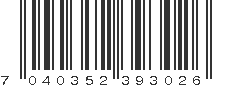 EAN 7040352393026