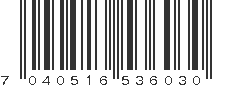 EAN 7040516536030