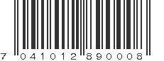 EAN 7041012890008