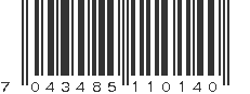 EAN 7043485110140