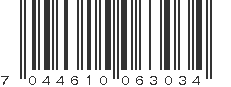 EAN 7044610063034
