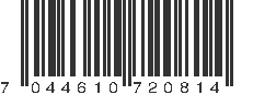 EAN 7044610720814