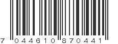 EAN 7044610870441