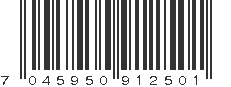 EAN 7045950912501