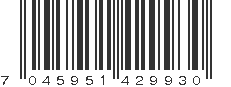 EAN 7045951429930