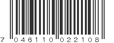 EAN 7046110022108