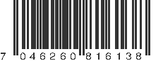 EAN 7046260816138