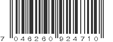EAN 7046260924710