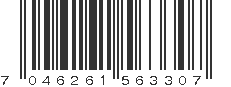 EAN 7046261563307