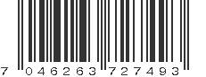 EAN 7046263727493