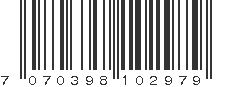 EAN 7070398102979
