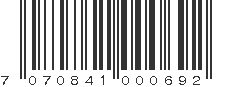 EAN 7070841000692