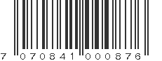 EAN 7070841000876