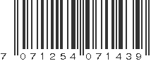EAN 7071254071439