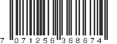 EAN 7071256368674