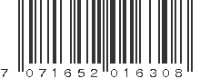 EAN 7071652016308